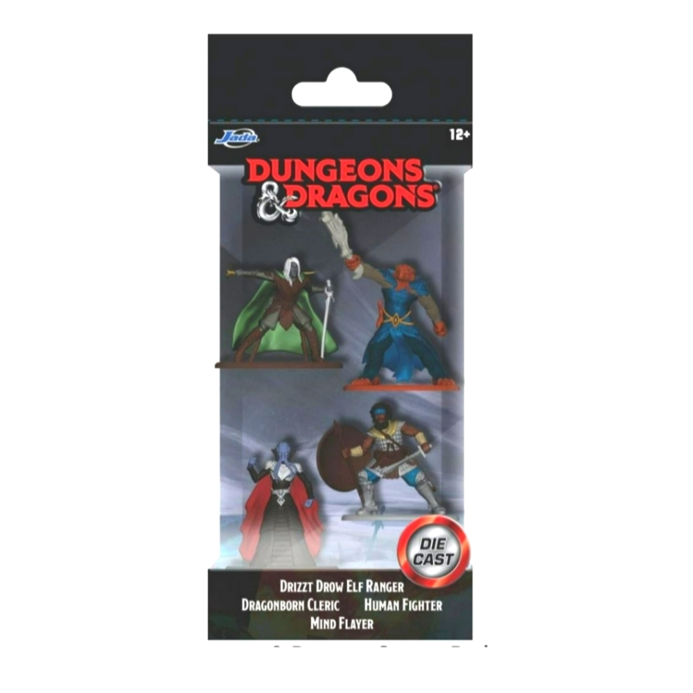 : Jada 2020 Dungeons and Dragons die cast characters figures